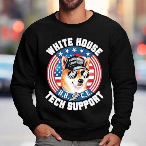 Doge White House Tech Support Make America Great Again Shirt