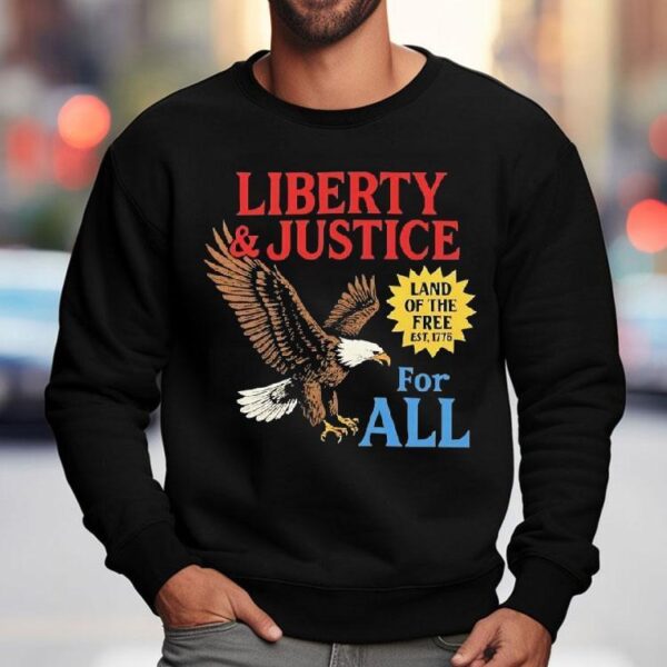 Eagle Liberty And Justice For All Shirt