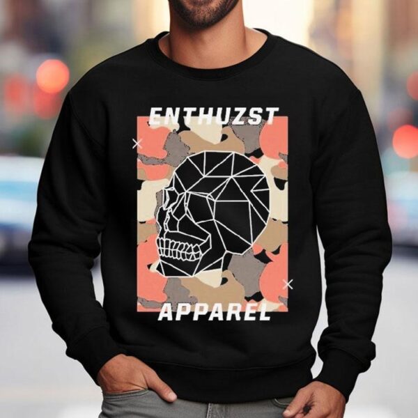 Enthuzst Camo Skull Shirt