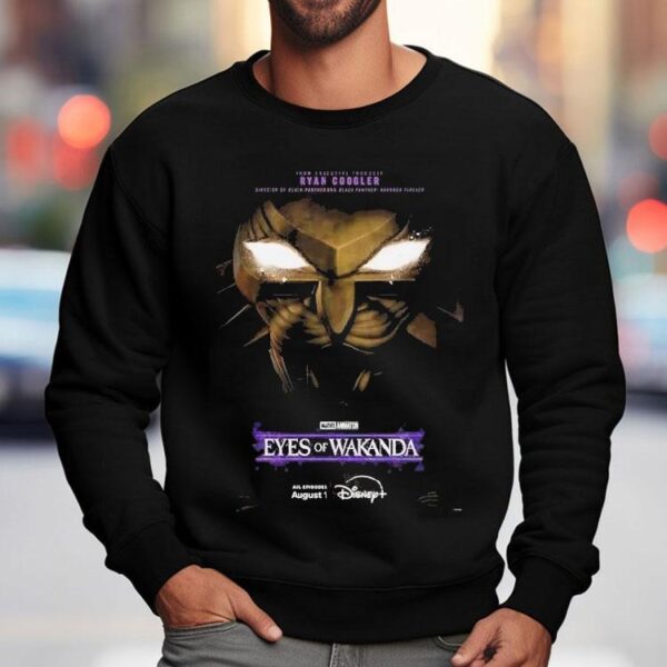 Eyes Of Wakanda Marvel Animation Key Visual Releasing On August 1 2025 Shirt