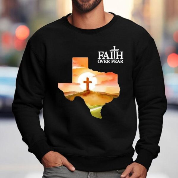Faith Over Fear Print Shirt