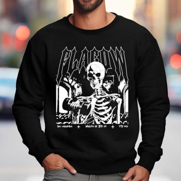 Flacow 3.0 En Volomen Brazo De 35 Cm 75 Kg Skeleton Shirt