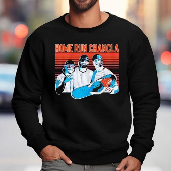 Francisco Lindor Brandon Nimmo And Pete Alonso Home Run Chancla New York Mets Baseball Shirt