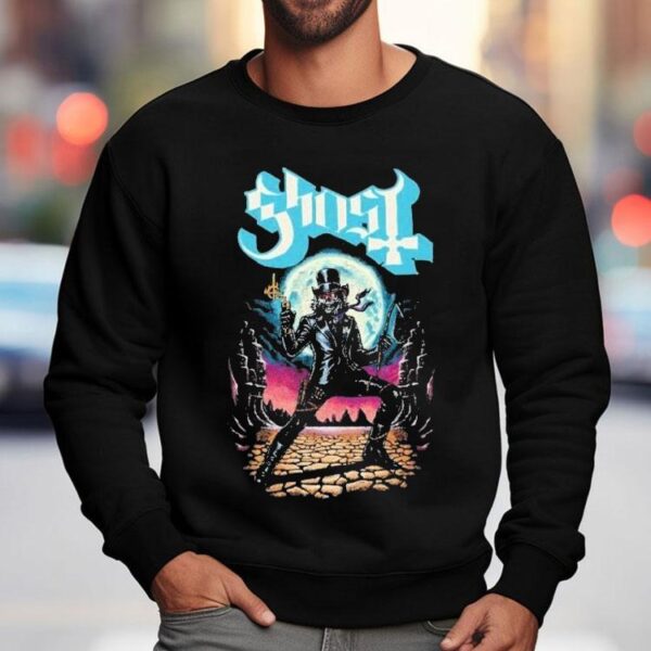 Ghost Nightmare Gothic Skull Horror Shirt