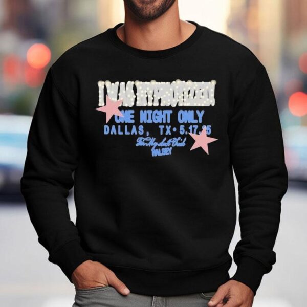 Halsey I Was Hypnotized One Night Only Dallas 2025 Shirt