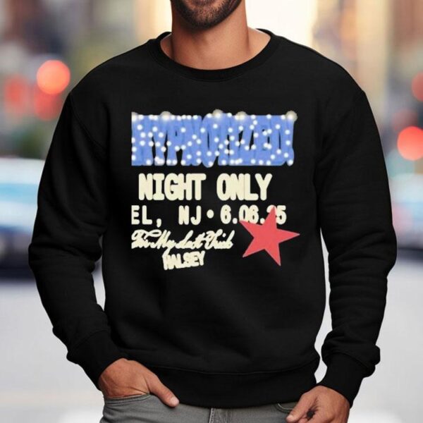 Halsey I Was Hypnotized One Night Only Holmdel Nj 2025 My Last Trick Shirt