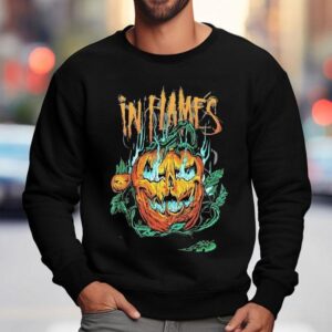 In Flames Hell Pumpkin Sweatshirt