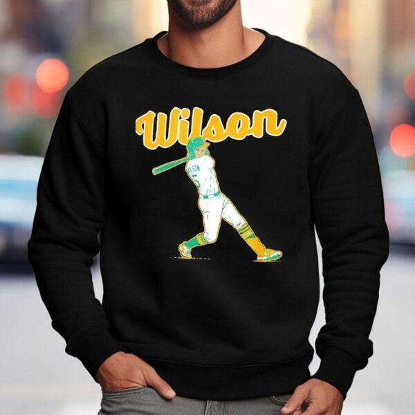Jacob Wilson Oakland Athletics Baseball Shirt