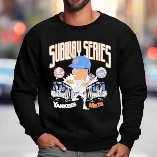 Juan Soto New York Mets 2025 Subway Series Shirt
