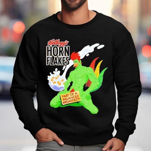Kellogg’s Horn Flakes Part Of A Balanced Breakfast Shirt