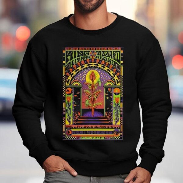 King Gizzard The Lizard Wizard July 28 2025 Philadelphia, Pa Shirt