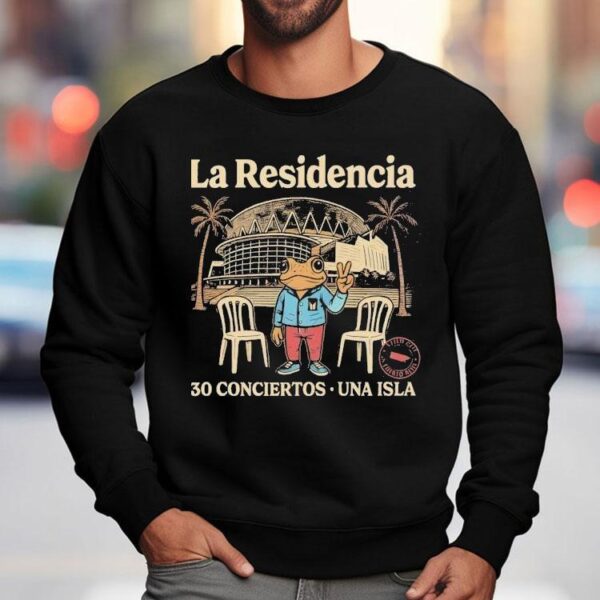 La Residencia 30 Conciertos Una Isla Frog Shirt