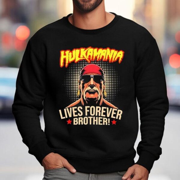 Lives Forever Brother 1953-2025 Legend Hulkamania In Memory Shirt