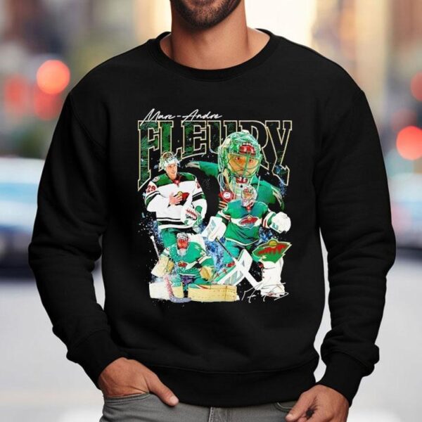Marc-andre Fleury Minnesota Wild Hockey Signature Shirt