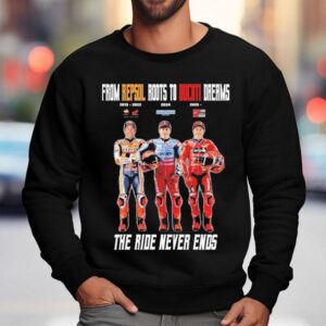 Marc Mrquez From Repsol Roots To Ducati Dreams The Ride Never Ends Sweatshirt