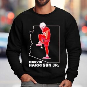 Marvin Harrison Jr State Star Arizona Cardinals Sweatshirt