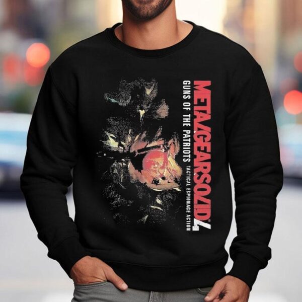 Metal Gear Solid 4 Guns Of The Patriots Tactical Espionage Action Shirt