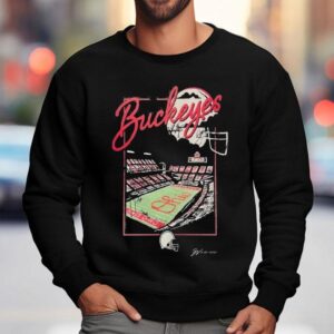 Ohio State Buckeyes Columbus Beyond The Game Signed Sweatshirt