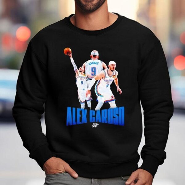 Okc Thunder Caruso Alex 9 Secure Championship 2025 Shirt