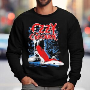 Ozzy Osbourne Blizzard Of Ozz Rock Roll Hall Of Fame Sweatshirt
