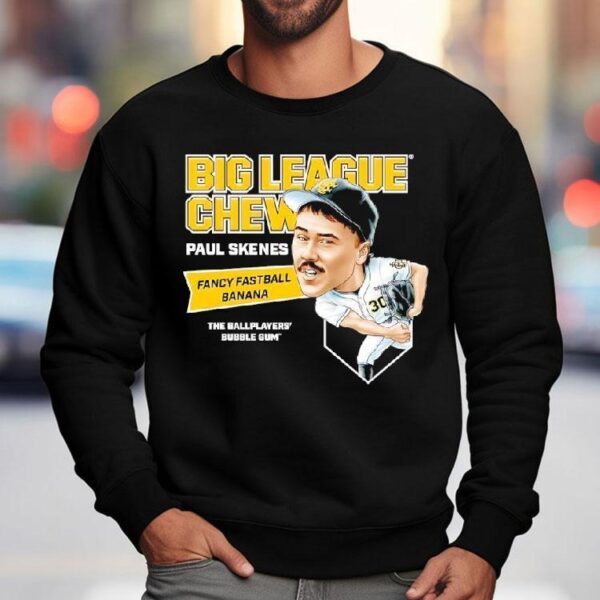 Paul Skenes Big League Chew Fancy Fastball Banana The Ballplayers’ Bubble Gum Shirt