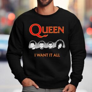 Queen The Miracle I Want It All Sweatshirt