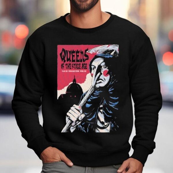 Queens Of The Stone Age 2025 Piazza Duomo, Pistoia, Italy Shirt