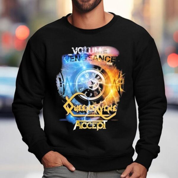 Queensrche X Accept Volume And Vengeance Tour 2025 Shirt