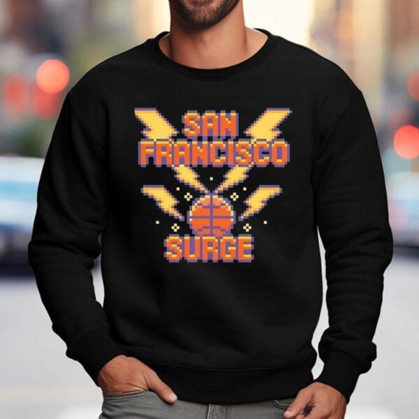 San Francisco Surge Basketball Pixel Shirt