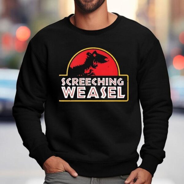 Screeching Weasel Jurassic Weasel Style Jurassic Park Shirt