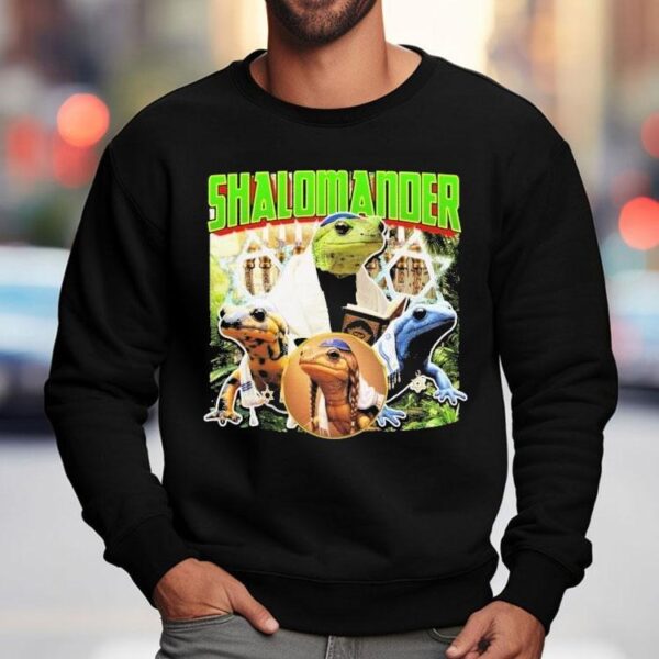 Shalomander Jewish Salamander Shirt
