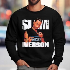 Slam Allen Iverson Philadelphia Ers Basketball Vintage Sweatshirt