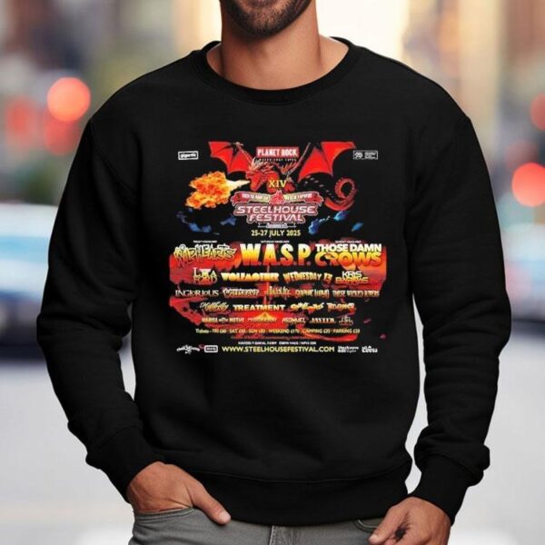 Slhouse Festival 2025 In Ebbw Vale Wales At Ebbw Vale Np23 7tl On July 25-27 2025 Shirt