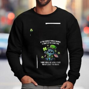 Stitch If The Whole A Joint At The Same Time World Smoked Sweatshirt