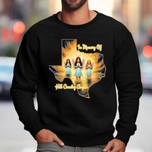 Texas Flooding Print Casual Sweatshirt