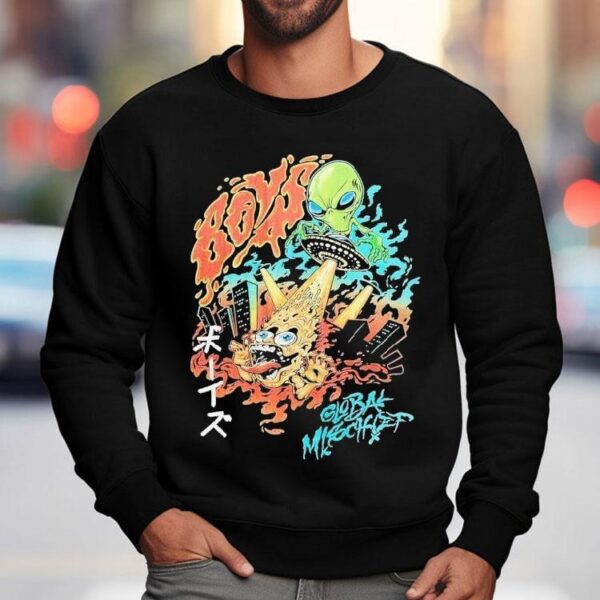 The Boys Global Mischief Alien Shirt