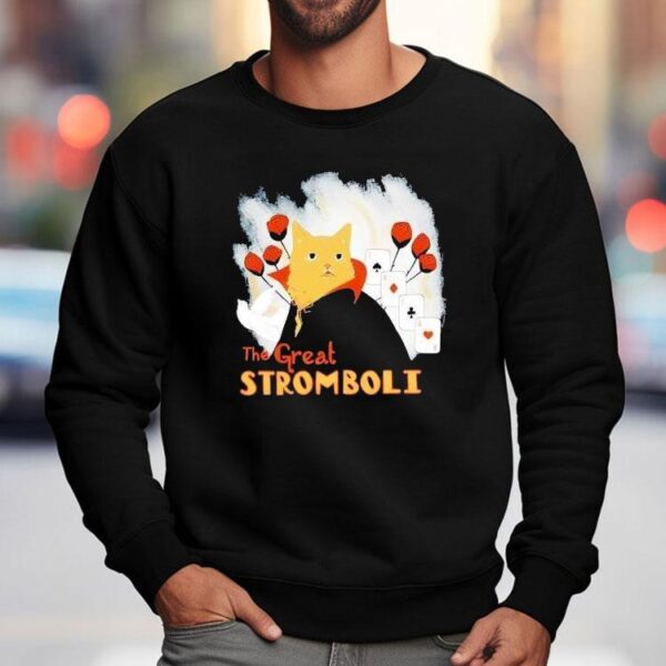 The Great Stromboli Cat Cards Shirt