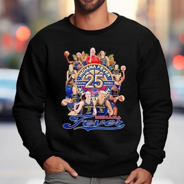 The Indiana Fever Basketball Season Wnba 2025 Shirt