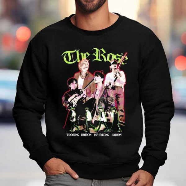 The Rose Band Kpop Members Woosung Dojoon Jaehyeong Hajoon Shirt
