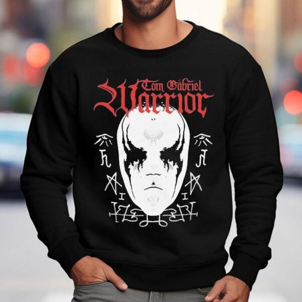 Tom Gabriel Warrior Only Death Is Real Mask Shirt