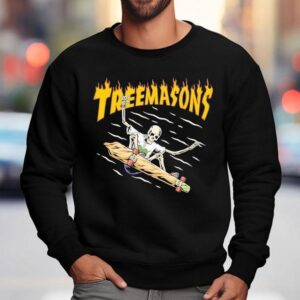 Treemasons Skate Skeleton Sweatshirt