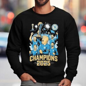 Trump And Chelsea Football Team Championship Trophy Sweatshirt