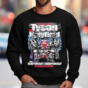 Tyson Vs Holyfield Warren Lotas The Sound And The Fury Wba Heavyweight Championship Fight Nigh Sweatshirt
