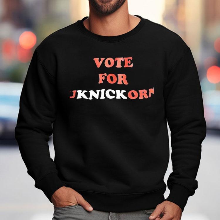 Vote For Uknickorn Shirt Vote For Uknickorn Shirt