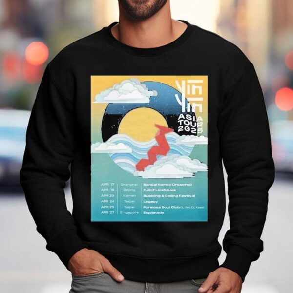 Yin Yin Band Asia Tour 2025 Dates Shirt