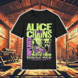 Alice In Chains Unplugged Majestic Brooklyn Ny Dog Shirt