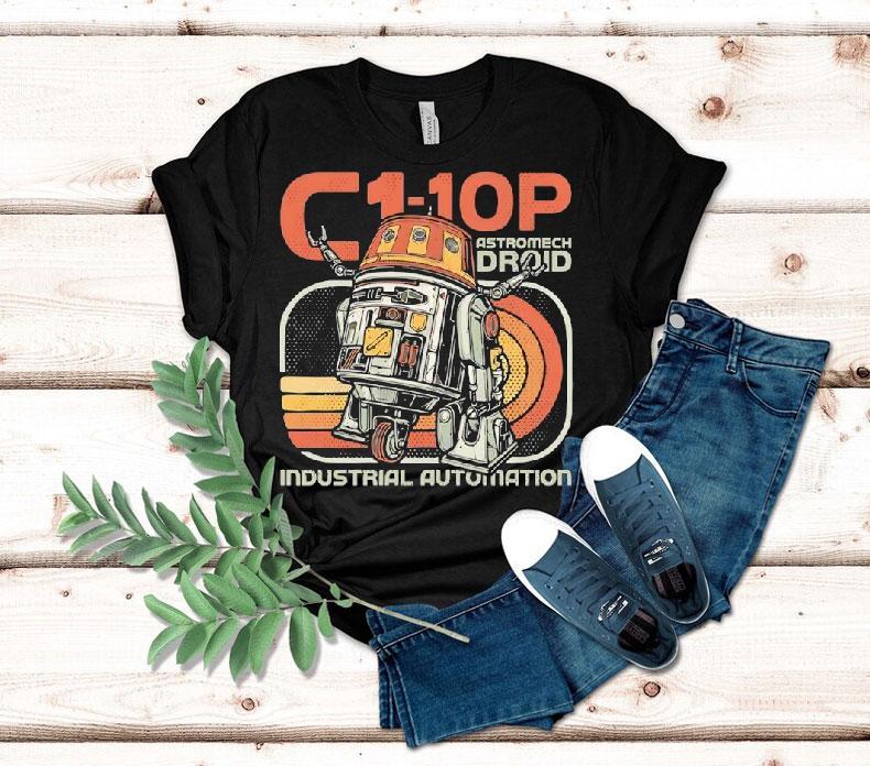 C1-10p Astromech Droid Industrial Automation Shirt 4 C P Astromech Droid Industrial Automation Tshirt