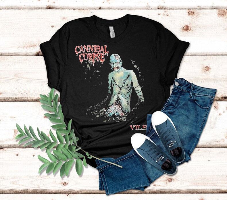Cannibal Corpse Vile Death Metal Shirt 4  Cannibal Corpse Vile Death Metal Tshirt