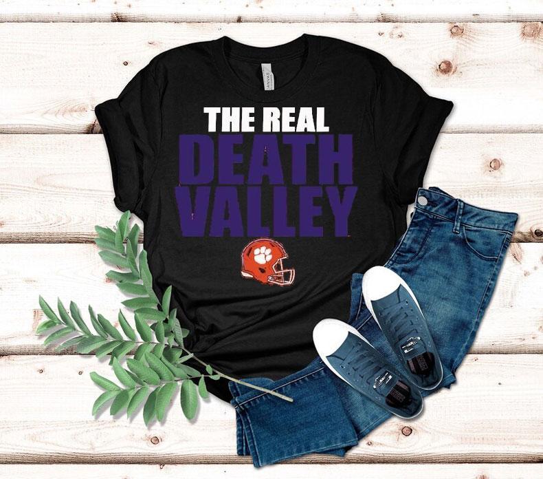 Clemson Tigers The Real Death Valley Helmet Shirt 4 Clemson Tigers The Real Death Valley Helme Tshirt
