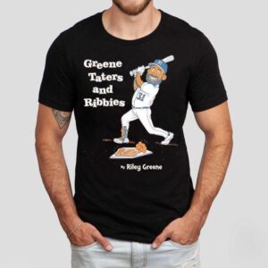 Greene Taters And Ribbies Riley Greene Detroit Tigers Baseball Shirt
